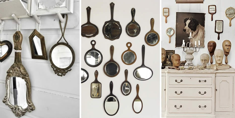 antique hand mirrors for sale