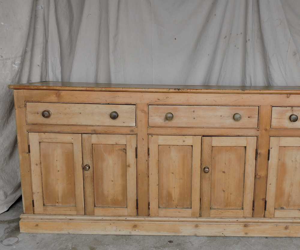 Pine kitchen store sideboard