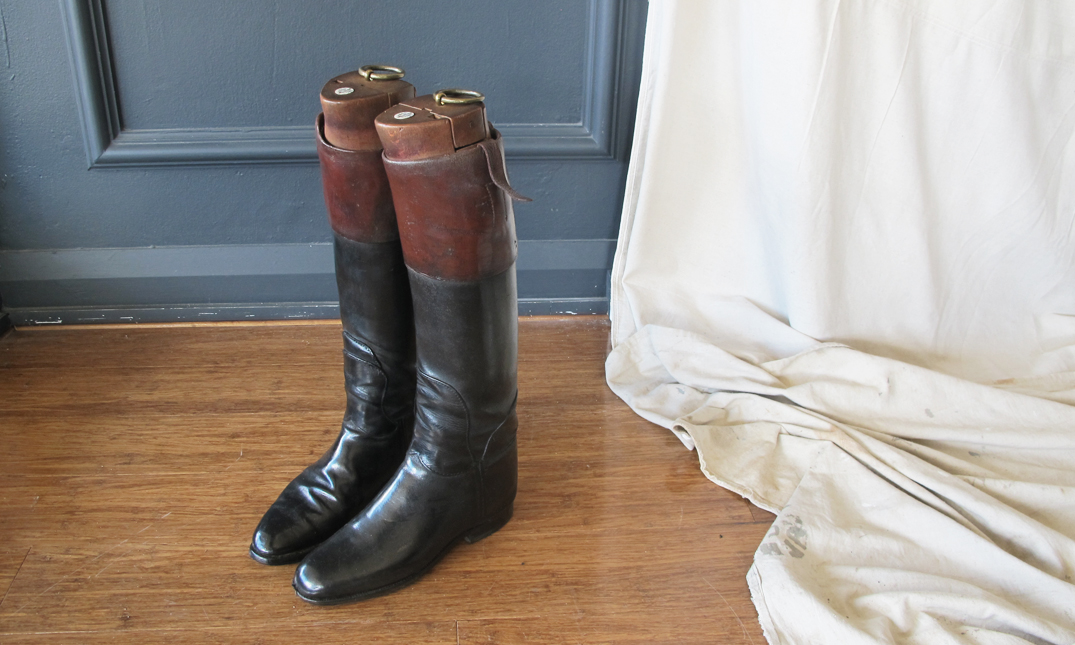 British Riding Boots & Lasts quintessential duckeggBLUE