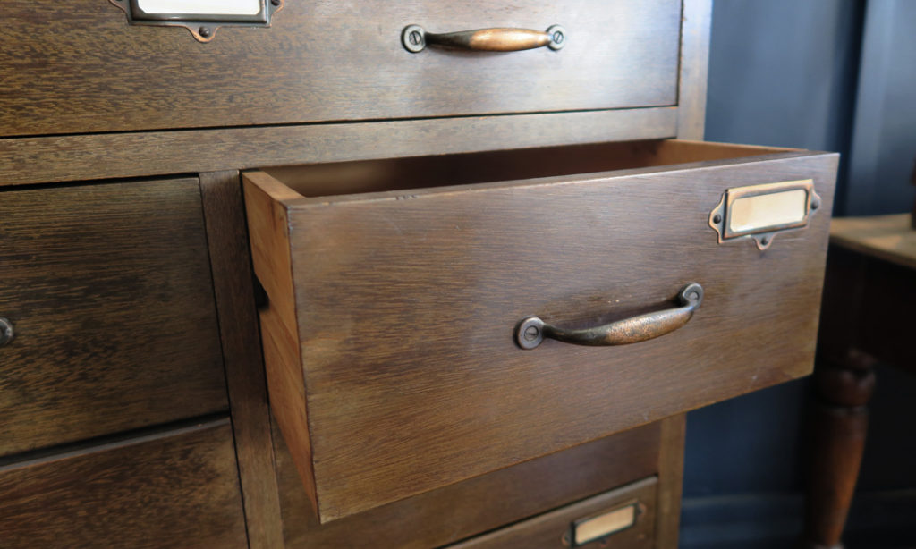 Vintage Plan Drawers quintessential duckeggBLUE