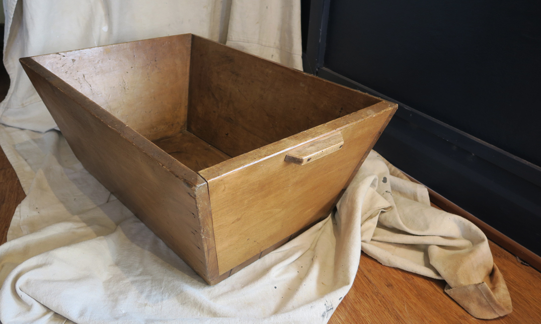 English Timber Dough Trough quintessential duckeggBLUE