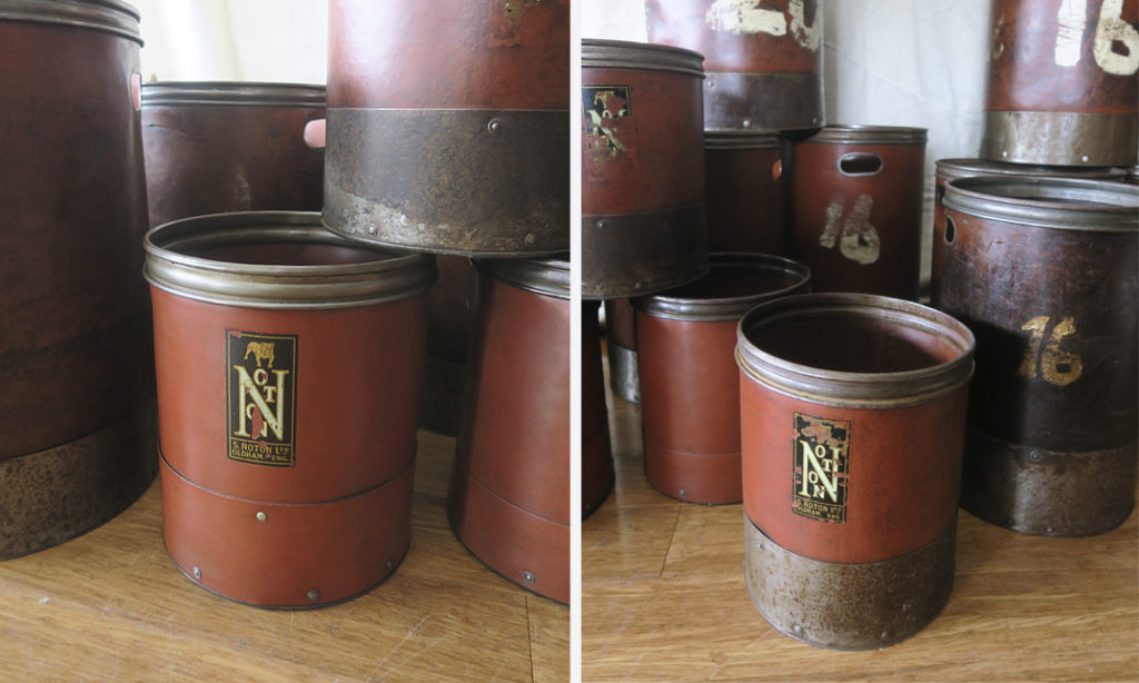 Industrial Textile Factory Containers quintessential duckeggBLUE