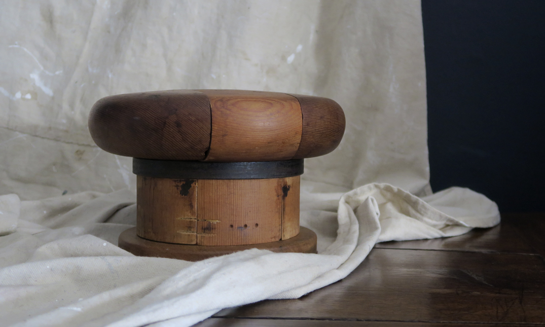 Vintage Beret Hat Block quintessential duckeggBLUE