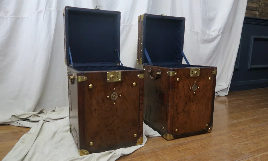 Antique Leather Trunks